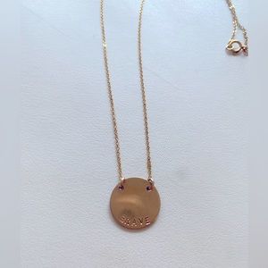 Nashelle Mini Coin Necklace